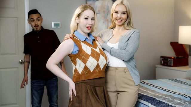 Uzun Dik bilan qora tanli odam eshakda boladi Avvaliga oriq qizning anusini barmoqlari bilan teshib, so‘ng qo‘zi bilan teshadilar